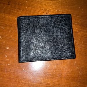 Mens Longchamp leather wallet